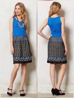 Anthropologie Girls From Savoy Arden Sleeveless Dress size small